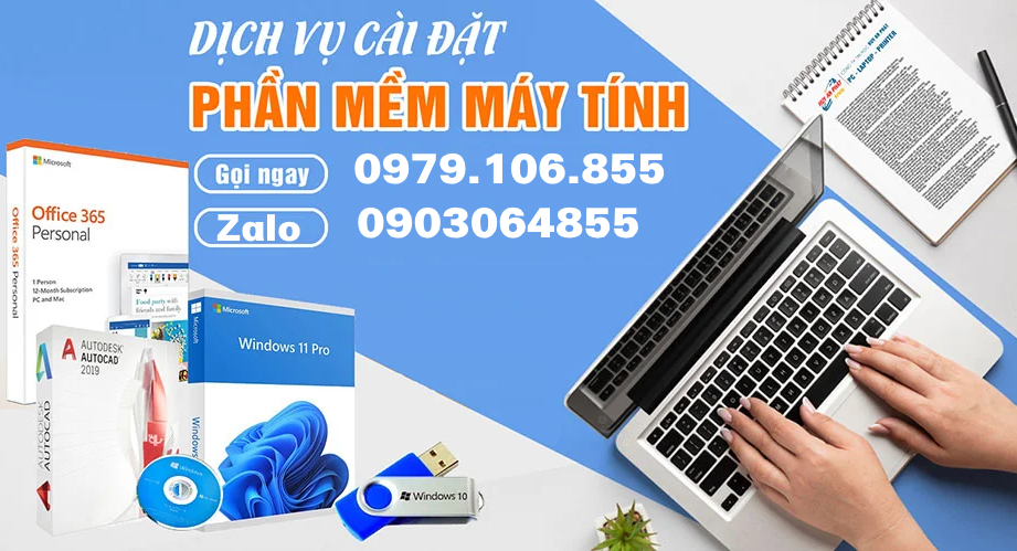 Dịch Vụ Cài Đặt Phần Mềm Laptop
