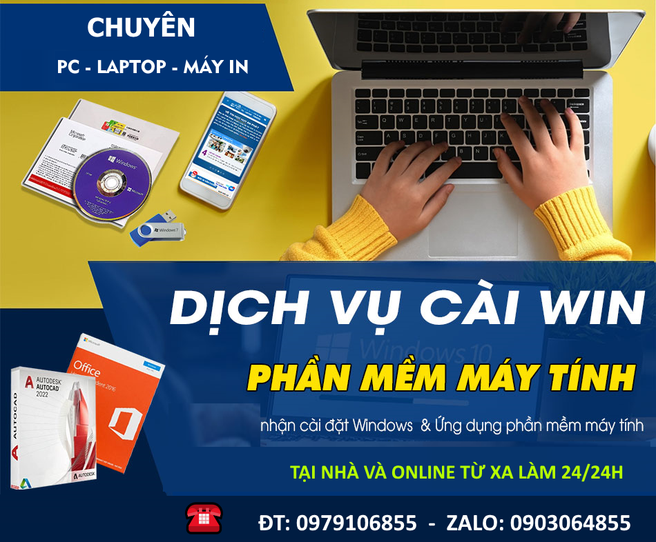 Dịch Vụ Cài đặt Win Tân Hòa Biên Hòa Online Và Tại Nhà