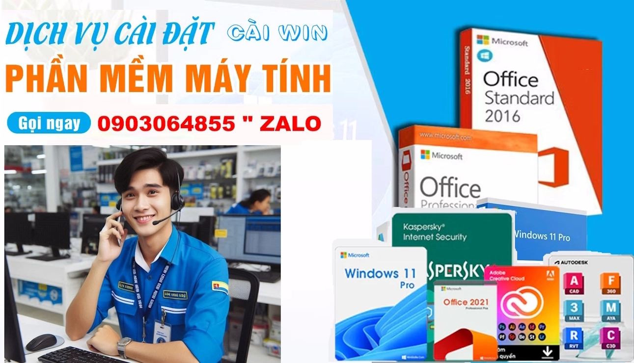 Dịch Vụ Cài Đặt Phần Mềm Laptop